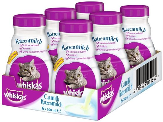 Whiskas Cat Milk x 200ml pack of 6