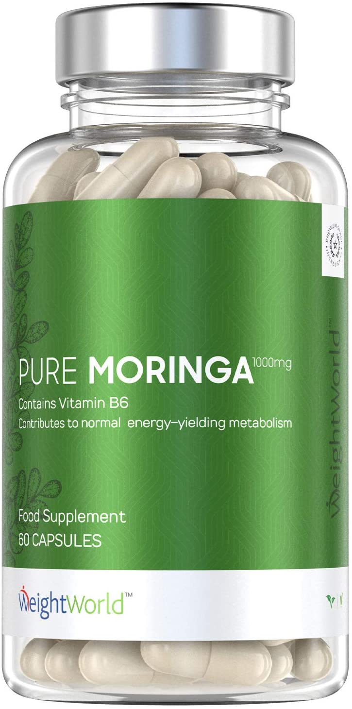 WeightWorld Organic Moringa Capsules, 167 g (Pack of 1)