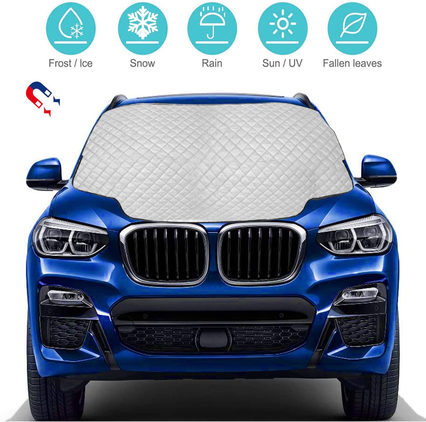 Ice Scraper For Car, Snow Scraper For Car Windscreen, Heavy Duty Frost Snow  Ice Removal For Windows, Scratch Free, Easily