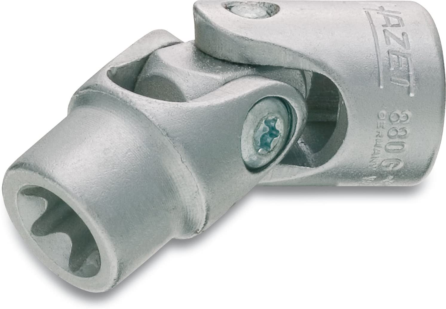 HAZET 880G-E10 44 mm E 10 Torx Profile Socket - Chrome-Plated/Polished