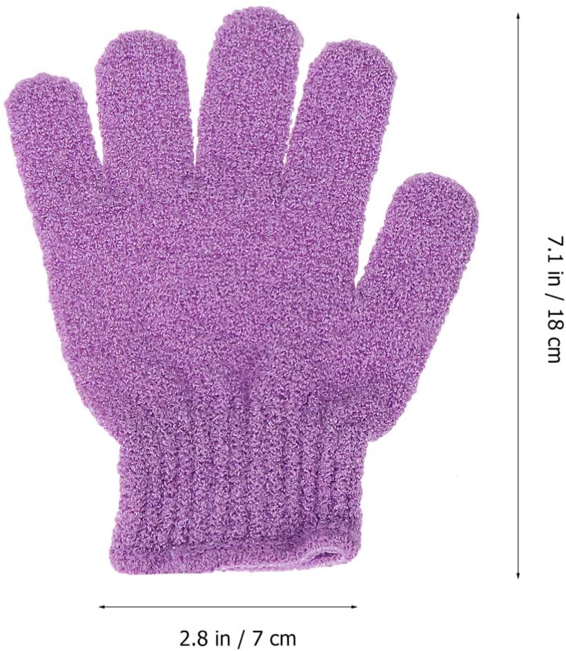 minkissy 30Pcs Five Finger Shower Gloves Bathing Scrubbers Simple Body Exfoliator Shower Towels Back for Men - Image 2