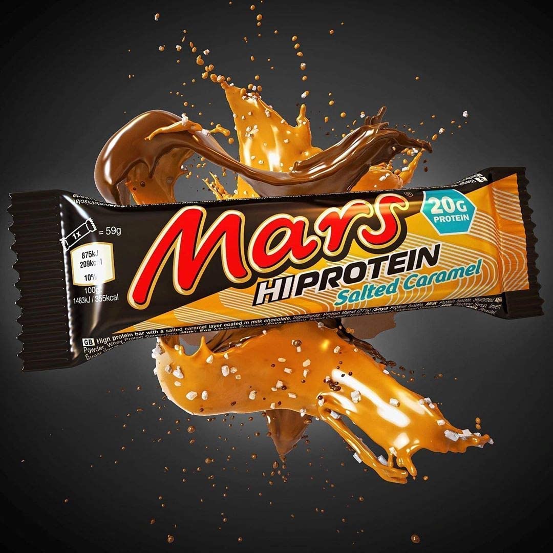 MARS Hi-Protein Bar Salted Caramel 12x59g, 0, 1 count (Pack of 12) - Image 3