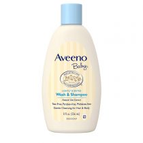 Aveeno Baby Wash & Shampoo For Hair & Body, Tear-Free, 8 oz.