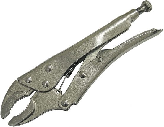 Faithfull PLLOCK9 230mm 9-inch Curved Jaw Locking Plier