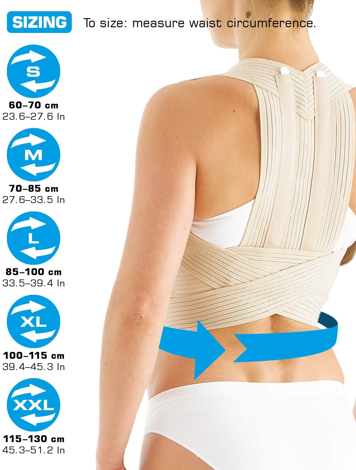 Neo-G Clavicle Brace, Back Support for Posture Correction Early Kyphosis, Rounded Shoulders, Pain Relief, Muscular Aches - Image 3