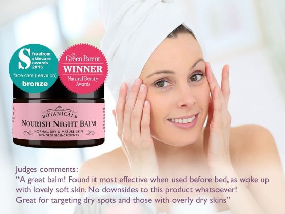 Repair & Renew Night Balm - Rejuvenating Cream Anti Ageing Face Moisturiser for Hyrdating Dry, Sensitive or Mature Skin - 100% Natural & Certified Organic (30g) - Image 2