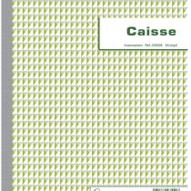 Exacompta A4 Vertical Duplicate Carbonless Copy French Printed Cash Record Book