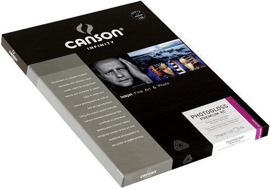 Canson Infinity PhotoGloss Premium RC 270gsm, Smooth high White Inkjet Paper, A4, Box of 25 Sheets - Image 2