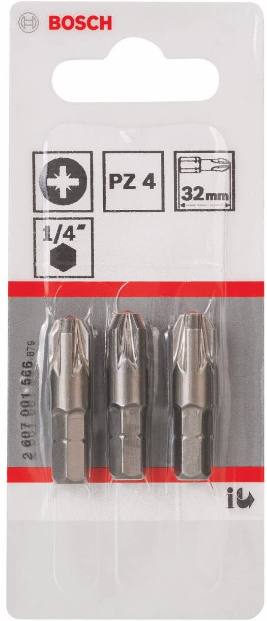 Bosch 2607001566 Extra Hard Screwdriver Bit, Blue, 32mm - Image 2