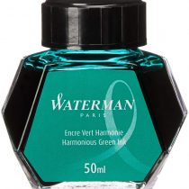 Waterman Fountain Pen Ink, Harmonious Green, 50 ml Bottle