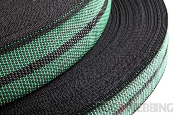Pandoras Upholstery 10 m Elastic Webbing Chair Seat Settee Supplies, Green - Image 3