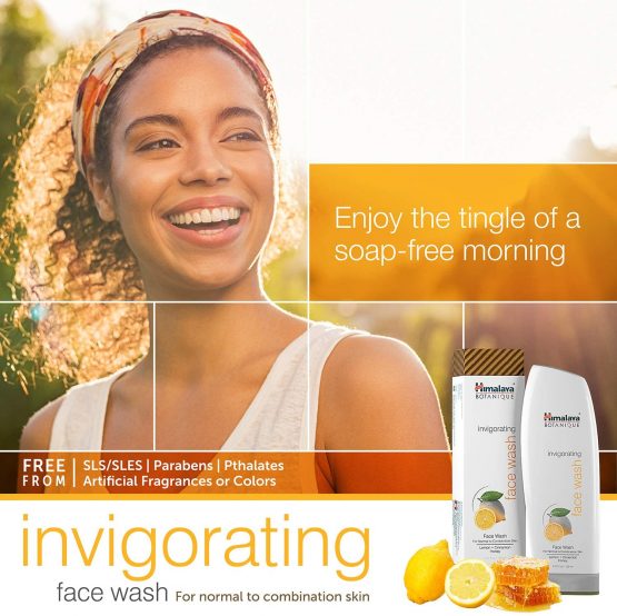 Himalaya Herbal BOT Invigorating Face Wash, 150 g, 1 pack - Image 4