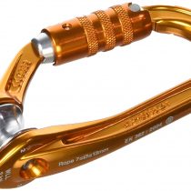 Petzl P74 TL Pulley Carabiner with Gate Opening On Side, Size: Triact-Lock