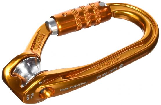 Petzl P74 TL Pulley Carabiner with Gate Opening On Side, Size: Triact-Lock