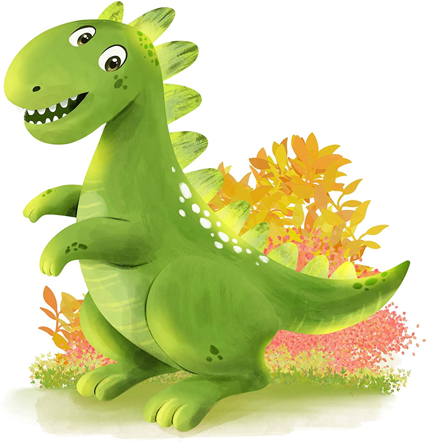 WIETRE Set of 4 Dinosaur Pictures for Children's Room and Baby Room DIN A4 Poster T-Rex Animals (No Frame) - Image 4