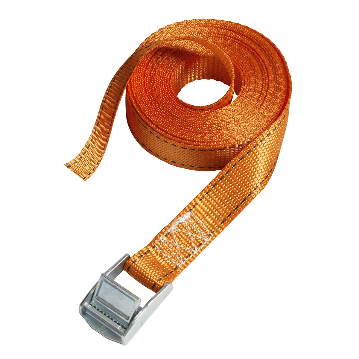 Master Lock 3212EURDAT FastLink Straps with Buckle, Orange, 5m x 25mm strap, 15.0 cm x 14.7 cm x 3.3 cm