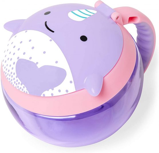 Skip Hop Zoo Snack Cup, Narwhal