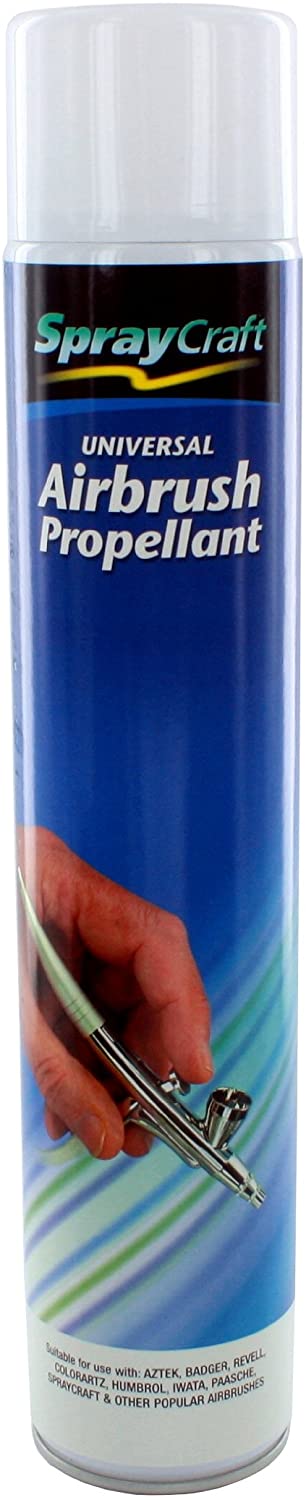 Spraycraft 750 ml 1-Piece Air Propellant, White