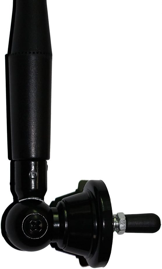 Herdio Marine Boat Antenna Waterproof AM FM Aerial IP66 Car Receiver Flexible Rubber Duck Aerial for Car Truck Radio Van Caravan Motorhome Yacht Black - Image 4