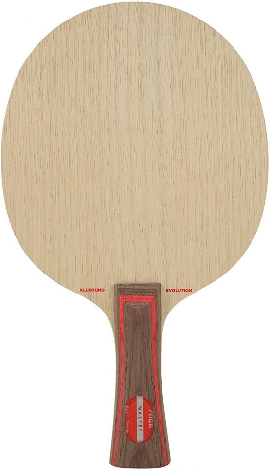 Stiga Unisex's Allround Evolution Master Grip Lightweight 5-ply Blade, Tree, One Size