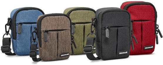 Cullmann - 90202 - MALAGA Compact 200 Camera bag for compact cameras, red - inside dimensions: 70x100x30mm - water-repellent due to 450D Rip-Stop Polyester PU coating - Image 3