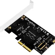 SilverStone SST-ECM20 - SuperSpeed PCI-E Express Card x4 to M.2 (NGFF) and SATA to M.2