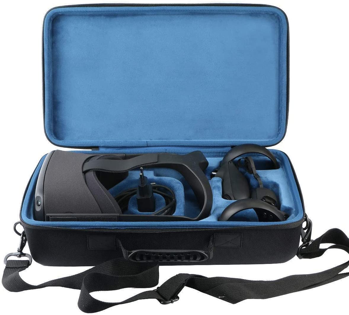 Khanka Hard Travel Case for Pico 4 / Meta/Oculus Quest 2 / Quest VR Advanced All-in-One Virtual Reality VR Headset