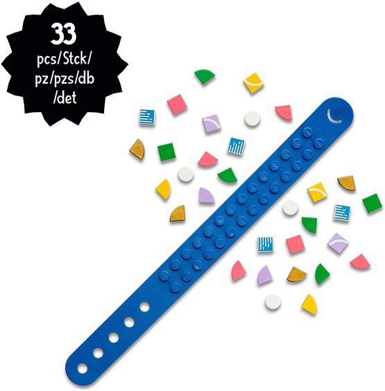 LEGO 41911 DOTS Go Team! Bracelet Beads Jewellery Set, Arts and Crafts for Kids - Image 3