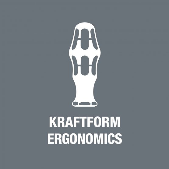 Wera Kraftform 334 Screwdriver - Flared Slotted Tip 10 Mm - Image 4