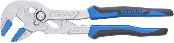 GEDORE Pliers wrench set with protective jaws, Clamping width to 52 mm, No teeth, Multifunction tool, SB 183 10 JC S-002