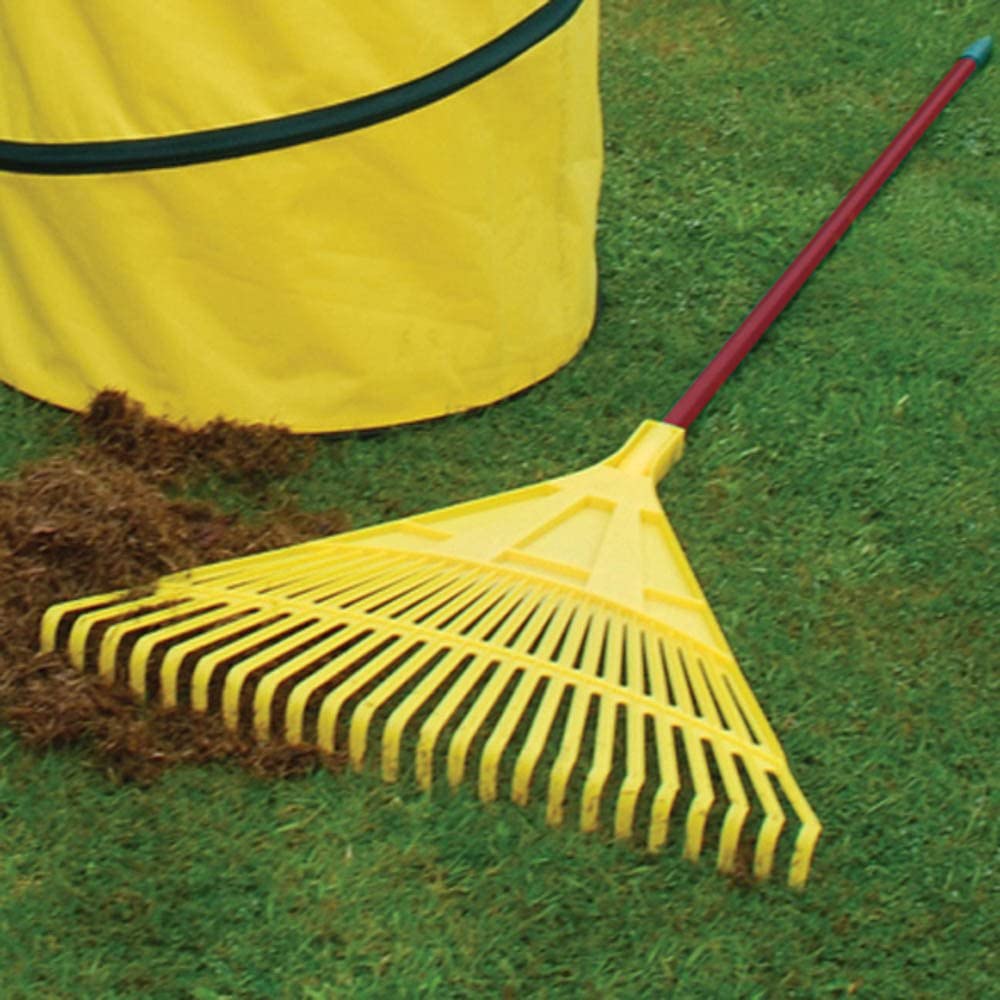 Jumbo Lawn Rake, Transparent, 6x50.2x162 cm - Image 2
