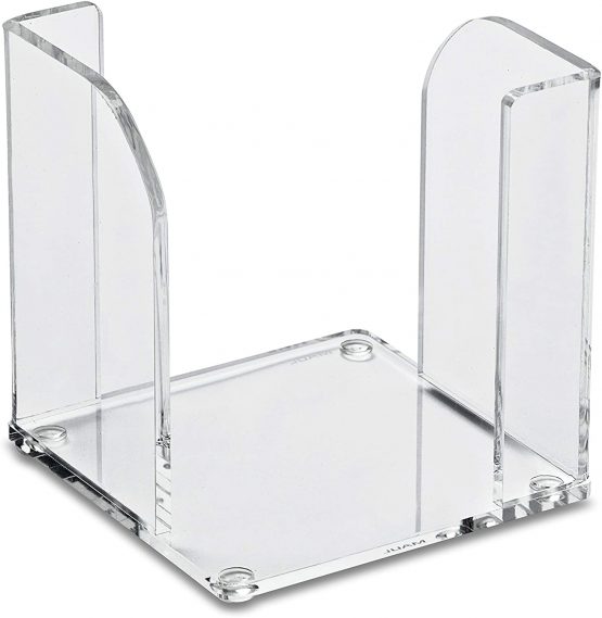 MAUL 1954005 Business Card Holder Acrylic Transparent - Image 2