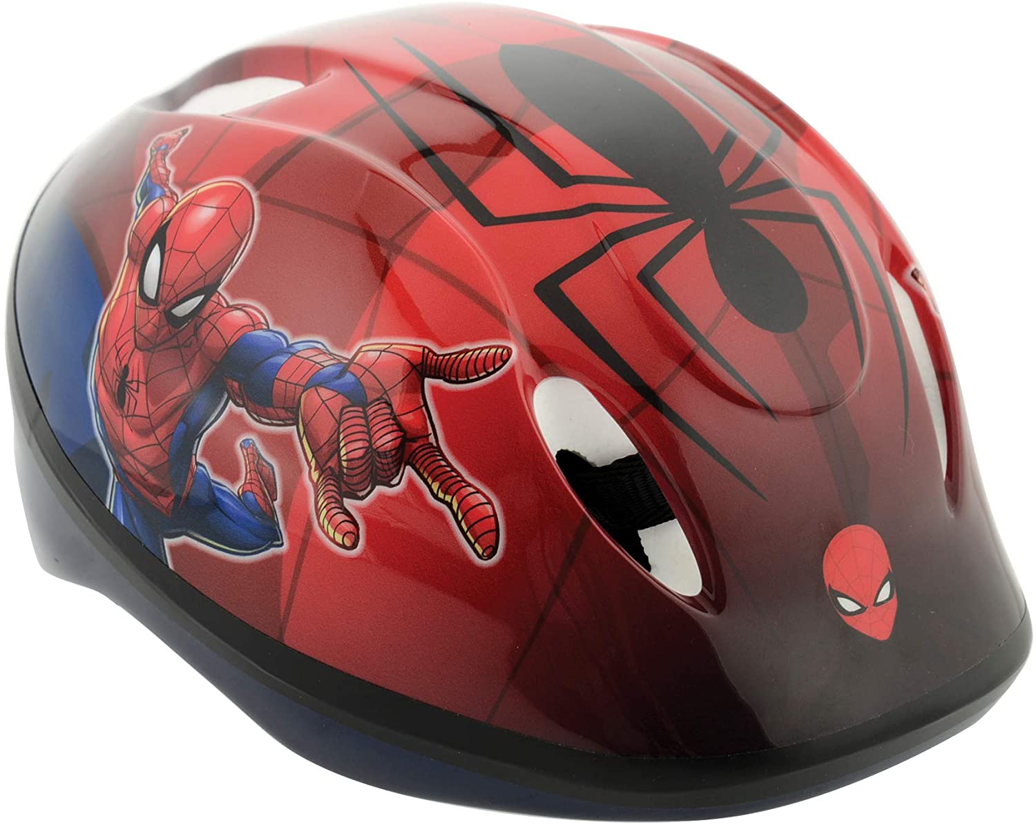 Spiderman Safety Helmet, Red, 48-54cm