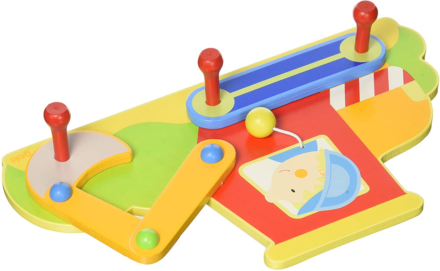 GOKI 60778 On The Building Site Coat Rack, Mixed - Image 2