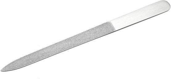 REMOS Diamond Nail File 15cm with Rough and fine Diamond Coating Stainless Steel - Image 2