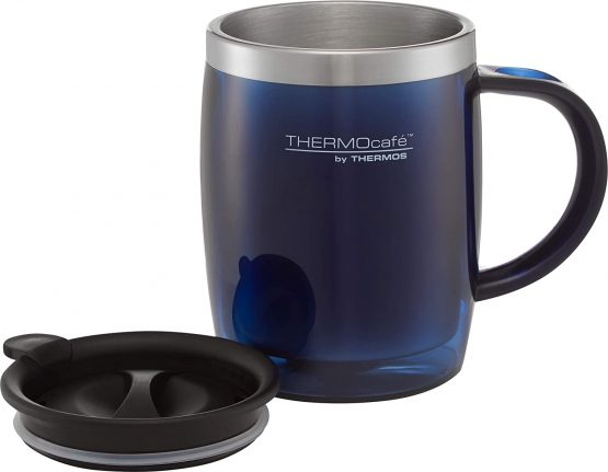 Thermos 187075 ThermoCafé Translucent Desk Mug, Midnight Blue, 450 ml - Image 2
