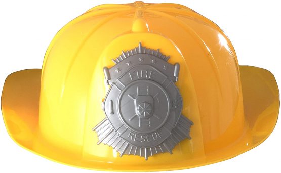 Wowow Toys & Games Kids Toy Fireman Fire Helmet | Role Play Fancy Dress Up Hat Accessory (2 Pack) - Image 2
