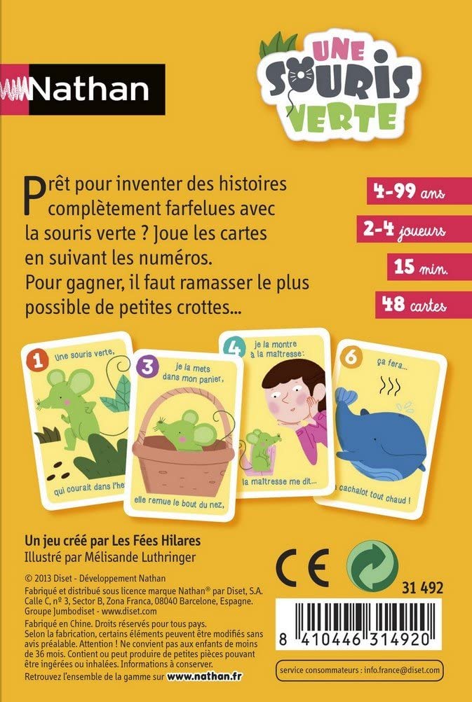 Nathan - 31492 Green - BOARD GAME - THE MOUSE AND HIS Stories farfelues, Other, Norme - Image 2