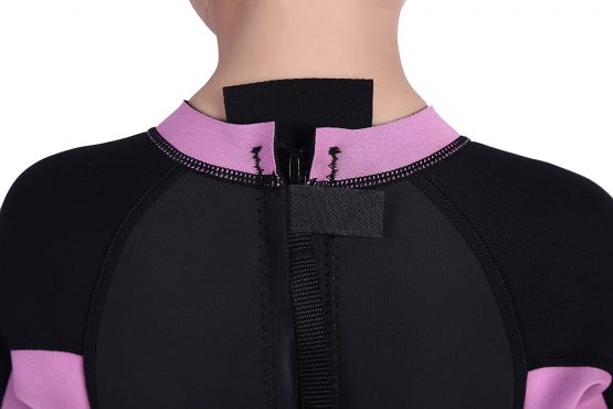 Cressi Women's Smoby Shorty Wetsuit Children's Premium Neoprene 2 mm, Black/Pink, 3/4 Years - Image 4