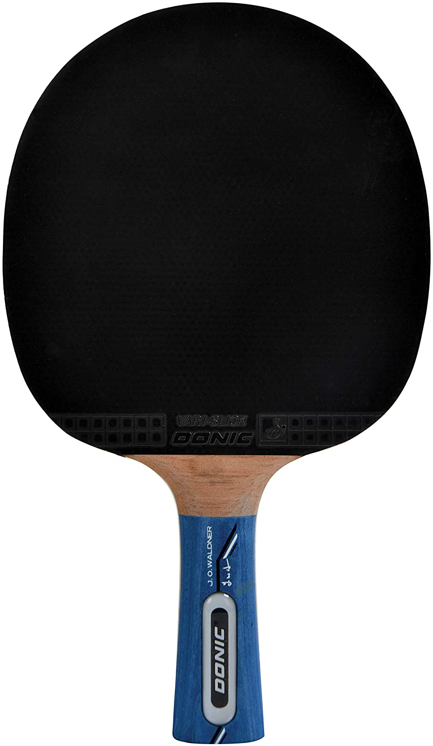 Donic-Schildkröt Waldner 800 Table Tennis Bat, ABP Handle, 2.0 mm Sponge, Vari-Slick Pad - ITTF, 754882 ,Black/Red/Brown,One Size - Image 2