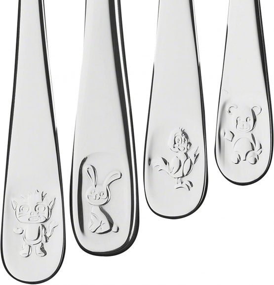 Zwilling Children's Cutlery Set, 4 pcs., For Children from 3 Years, 18/10 Stainless Steel, Bino - Image 3
