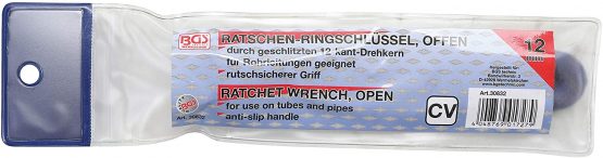 BGS 30832 | Ratchet Ring Spanner | open | 12 mm - Image 2