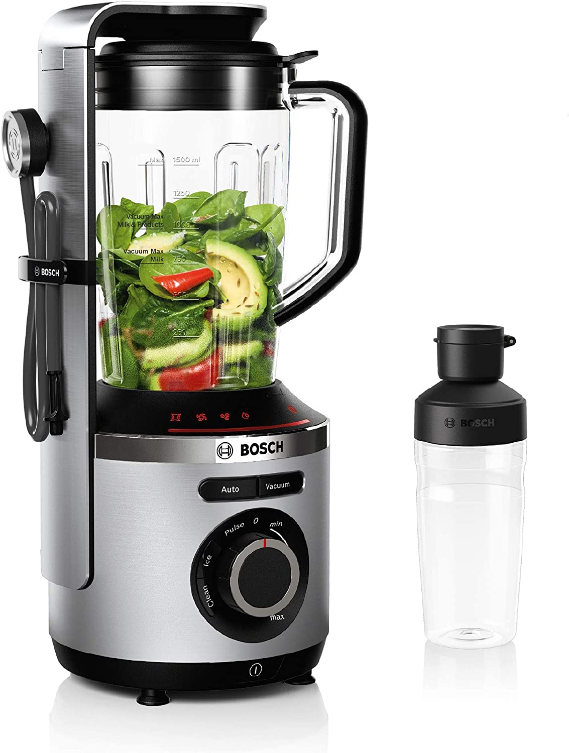 Bosch Hausgeräte Bosch MMZV0BT1 Vacuum ToGo Bottle, Tritan, BPA-Free, Shatterproof, Odourless, Tasteless, 500 ml - Image 4