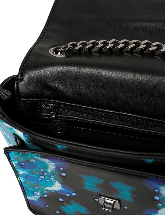 Desigual Women's Bols_Waterfall ZURICH Mini Shoulder Bag Black () - Image 3