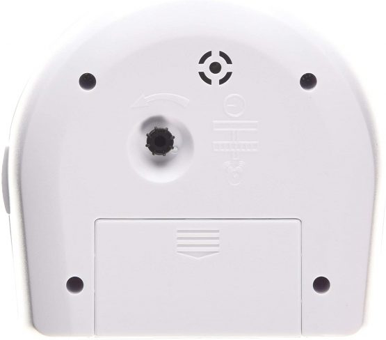 Acctim Alarm Clock, White, 10.8 x 10.4 x 6 - Image 2