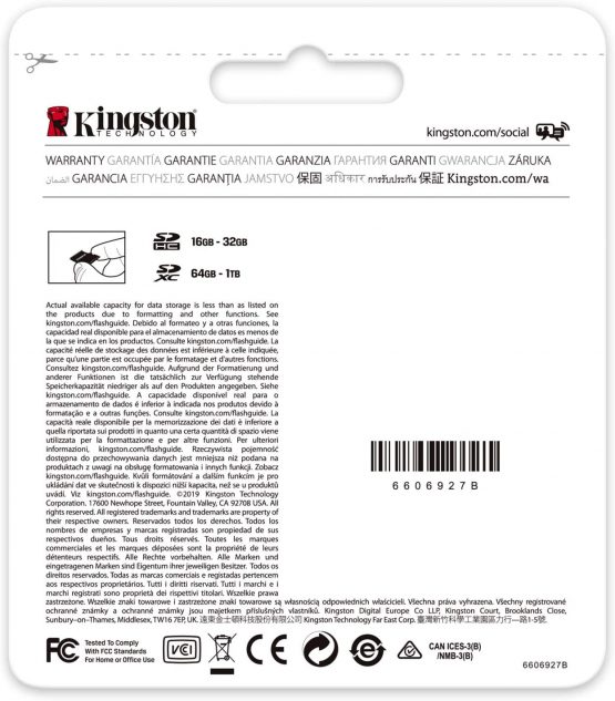 Kingston SDS2/128GB Canvas Select Plus SD Card Class 10 UHS-I - Image 4