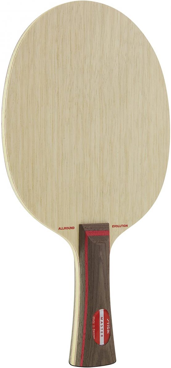 Stiga Unisex's Allround Evolution Master Grip Lightweight 5-ply Blade, Tree, One Size - Image 4