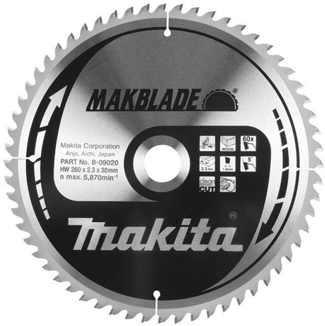 Makita B-08997 Makblade for Stationary Saws