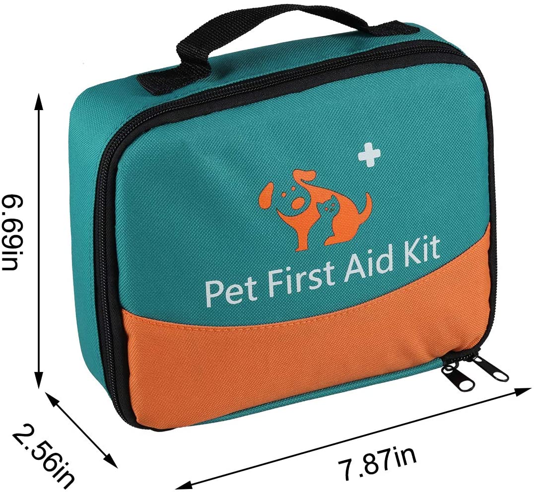 Pet First Aid Kit, Veterinary First Aid Bag for Dog Cat, Rabbit, Animal, with Otoscope - Image 4