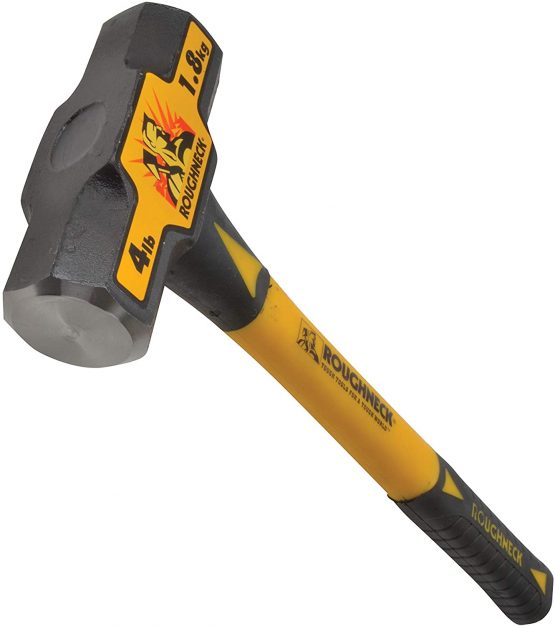 Roughneck ROU65624 Mini Sledge Hammer Solid Fibreglass Core 4 Lb/1.8 kg - Image 2